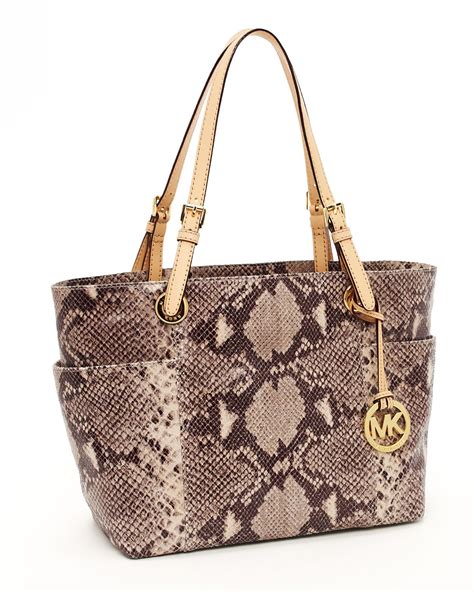 michael kors purple python|michael kors jet set.